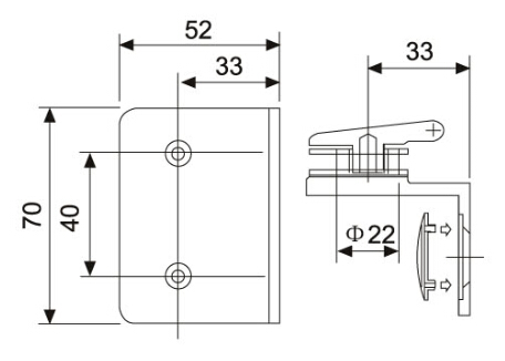 Glass clamp